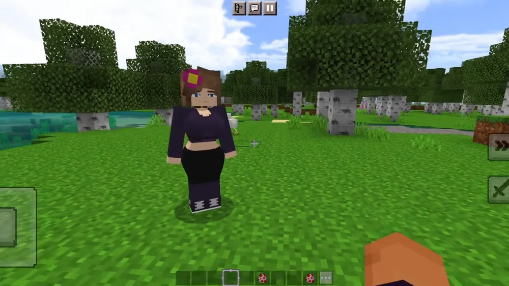 Jenny Mod gameplay Minecraft